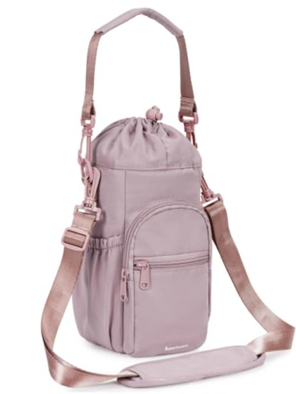 Water Bottle Carrier Bag 32oz 40oz Insulated Pouch Holder Adjustable Strap